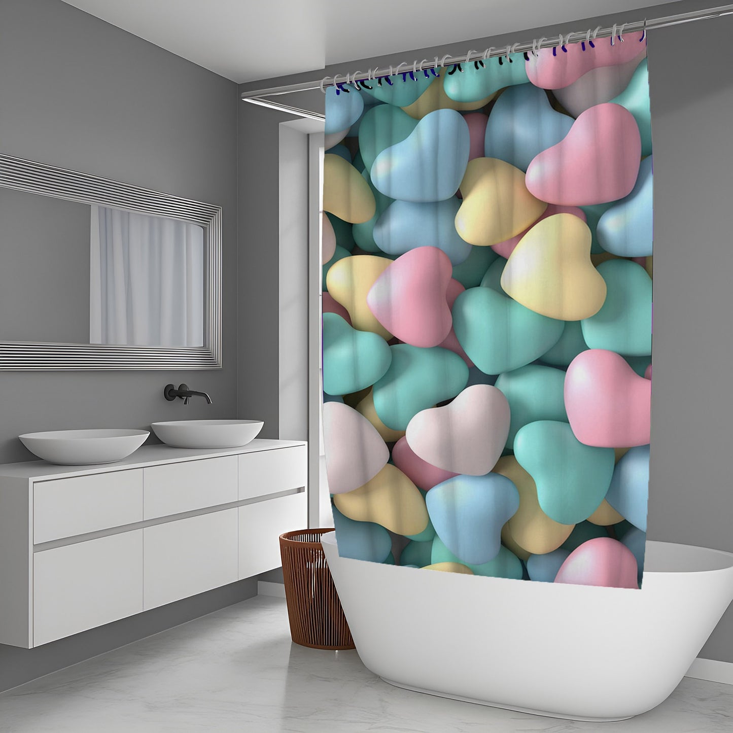 Dust Prism Abstract And Pattern Shower Curtains