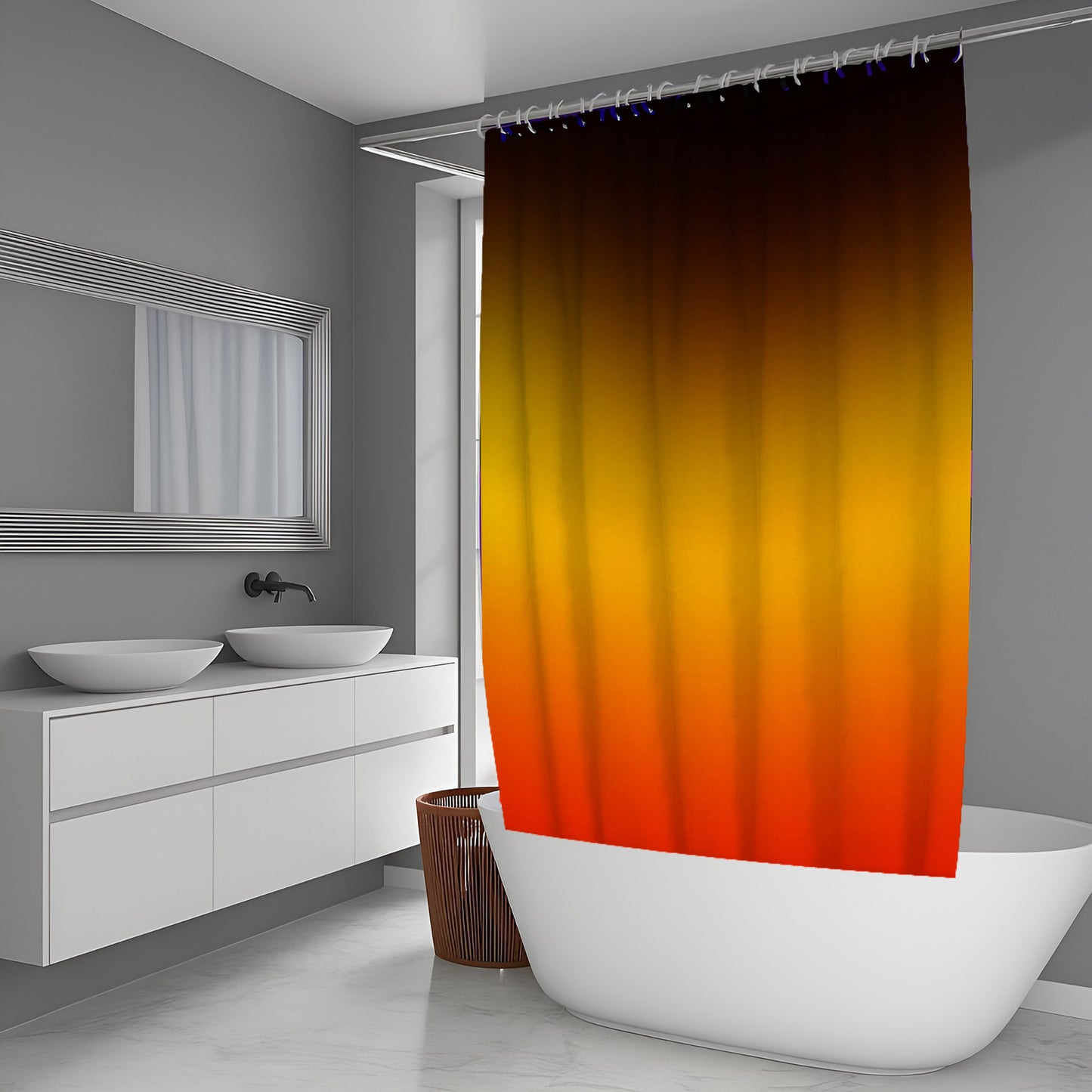 Fractal Sand Abstract And Pattern Shower Curtains