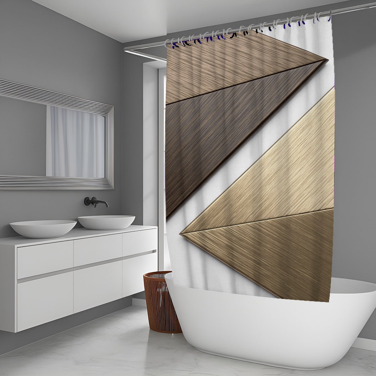 Lichen Light Abstract And Pattern Shower Curtains