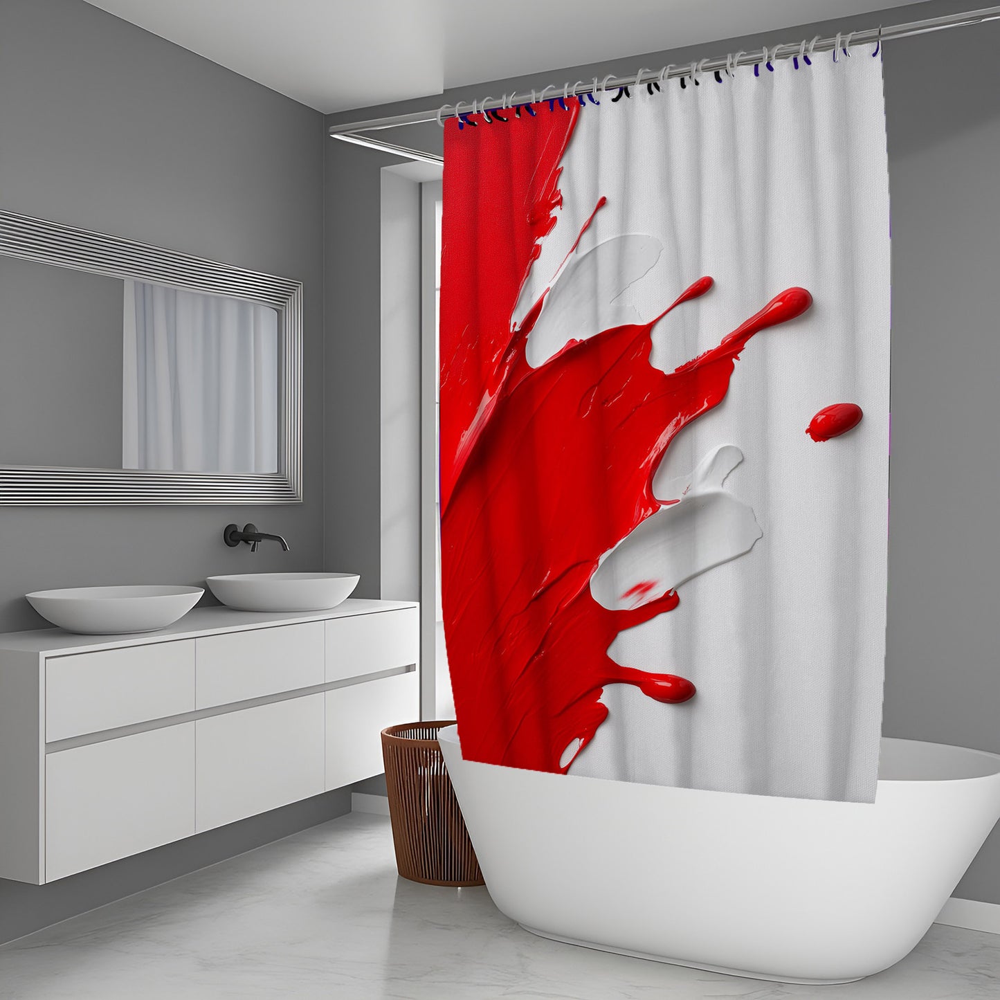 Meadow Haze Abstract And Pattern Shower Curtains