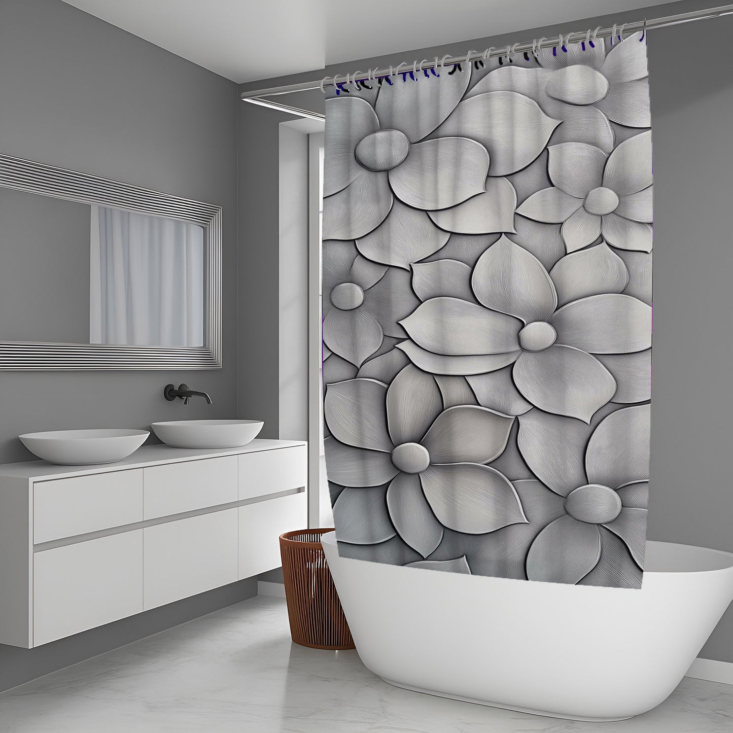 Pastel Noise Abstract And Pattern Shower Curtains