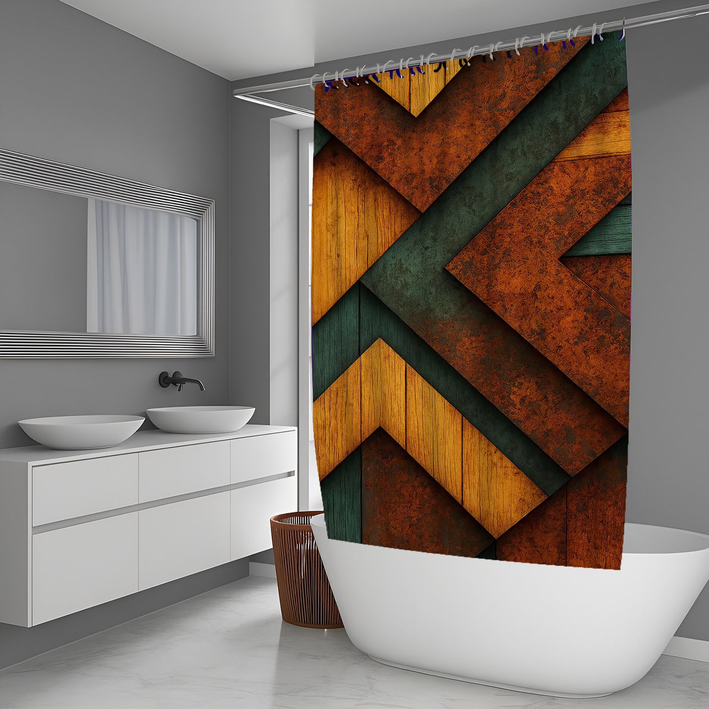 Solar Veins Abstract And Pattern Shower Curtains