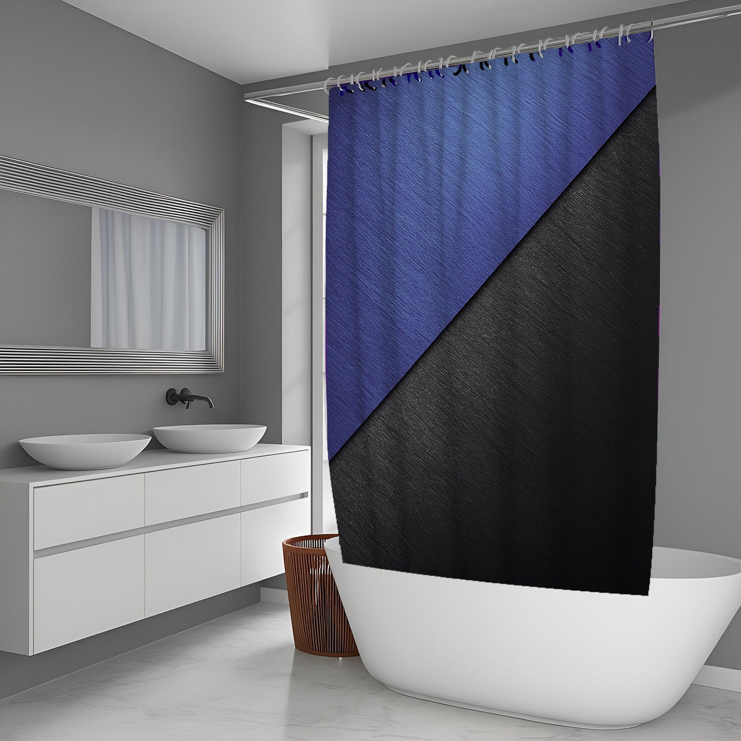 Woven Sky Abstract And Pattern Shower Curtains