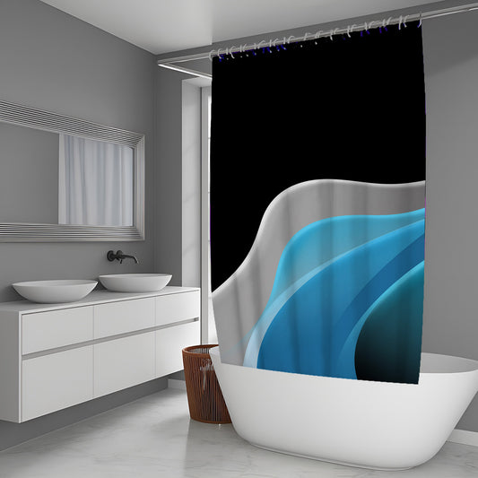 Acanthus Abstract And Pattern Shower Curtain