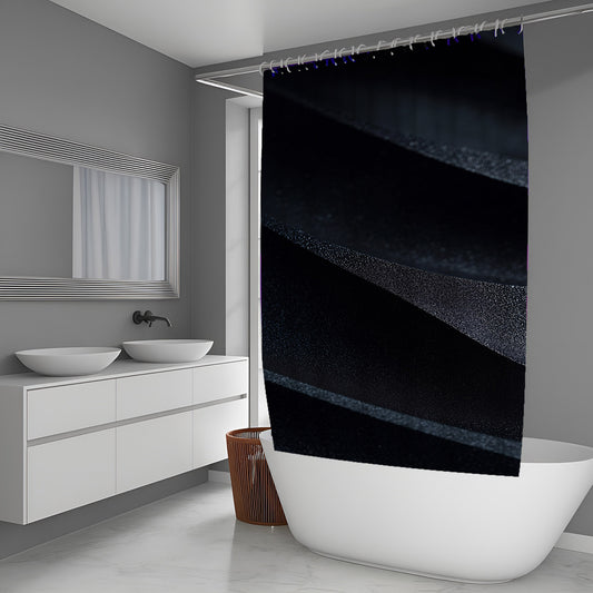Aurora Grain Abstract And Pattern Shower Curtains