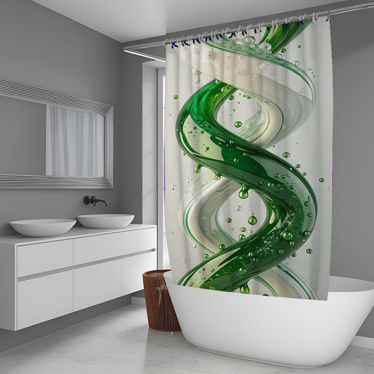 Cloud Prism Abstract And Pattern Shower Curtains