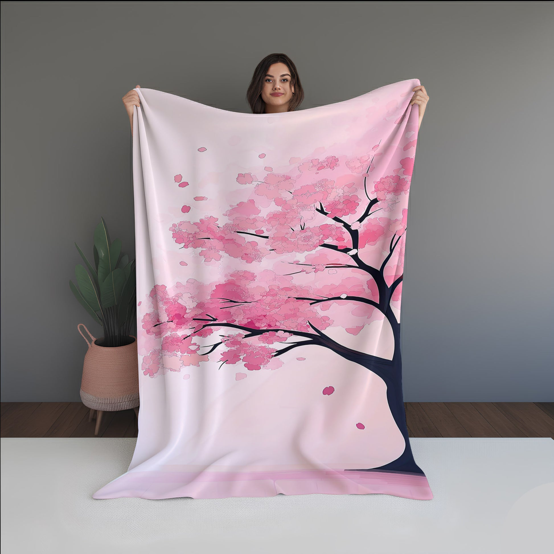 Coral Pulse Abstract And Pattern dual-sided blanket, featuring modern stitched patterns and soft, reversible micro-fiber fabric.