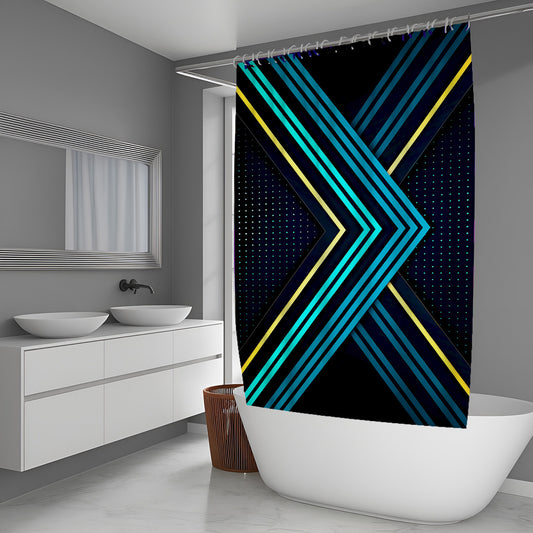 Crystal Cloud Abstract And Pattern Shower Curtains