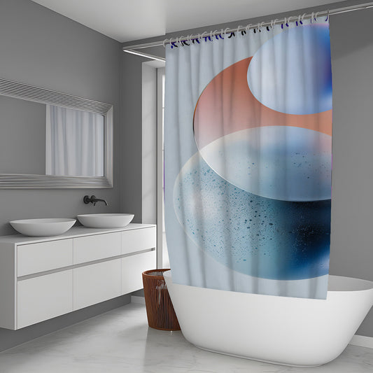 Crystal Dew Abstract And Pattern Shower Curtains