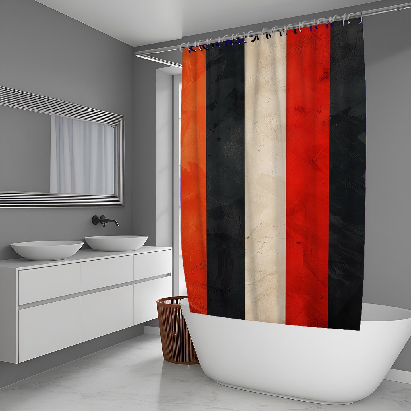 Dawn Texture Abstract And Pattern Shower Curtains
