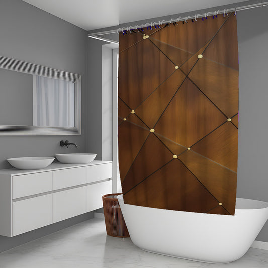 Desert Pixel Abstract And Pattern Shower Curtains