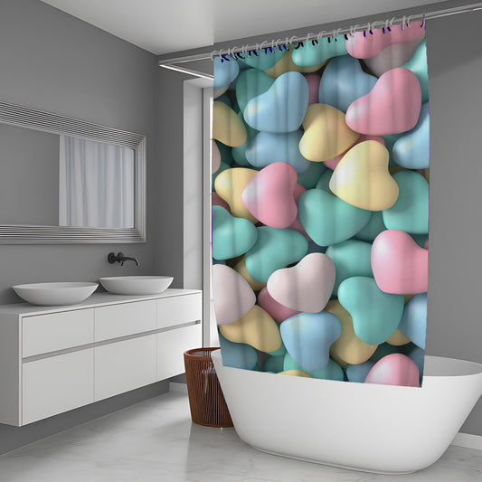 Dust Prism Abstract And Pattern Shower Curtains