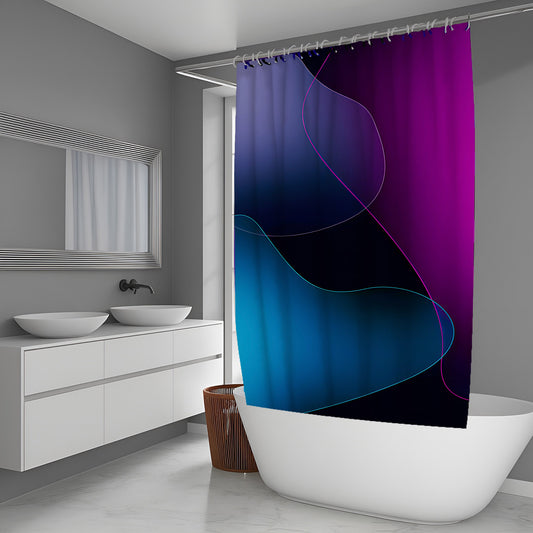 Heat Dust Abstract And Pattern Shower Curtains