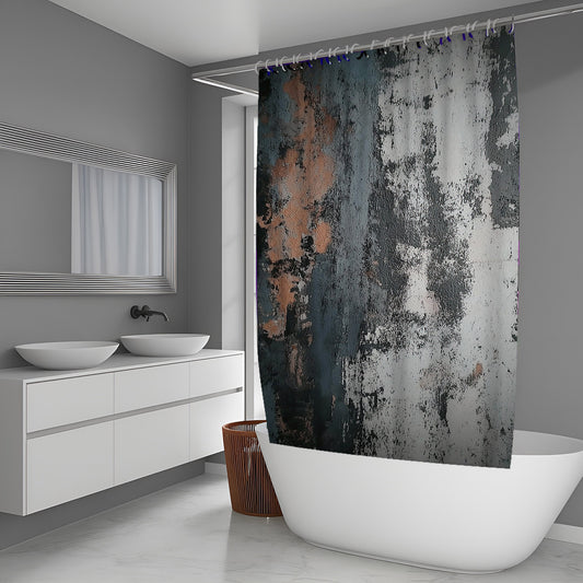 Leaf Glow Abstract And Pattern Shower Curtains