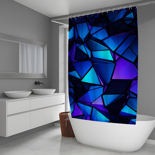 Memory Shimmer Abstract And Pattern Shower Curtains