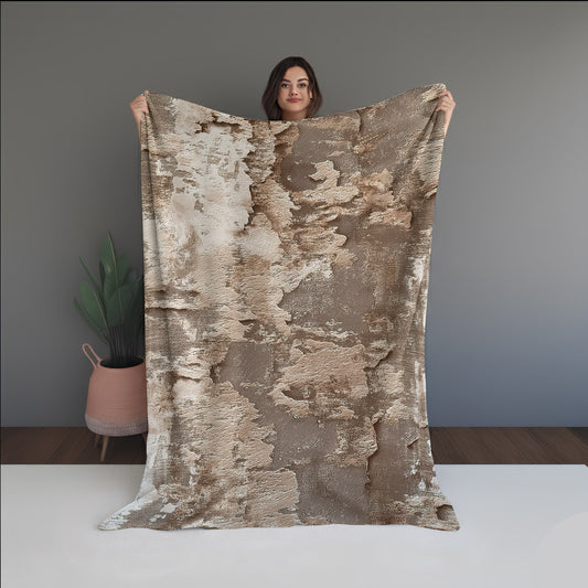 Night Thread Abstract And Pattern Doormats dual-sided blanket, featuring modern stitched patterns and soft, reversible micro-fiber fabric.