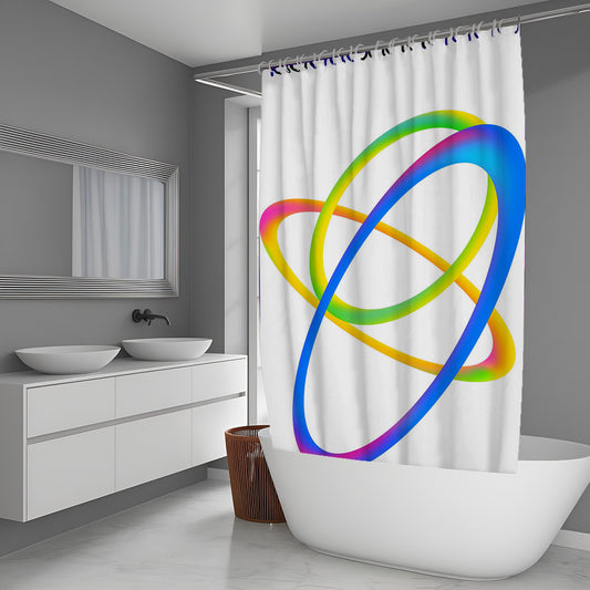 Pastel Frost Abstract And Pattern Shower Curtains