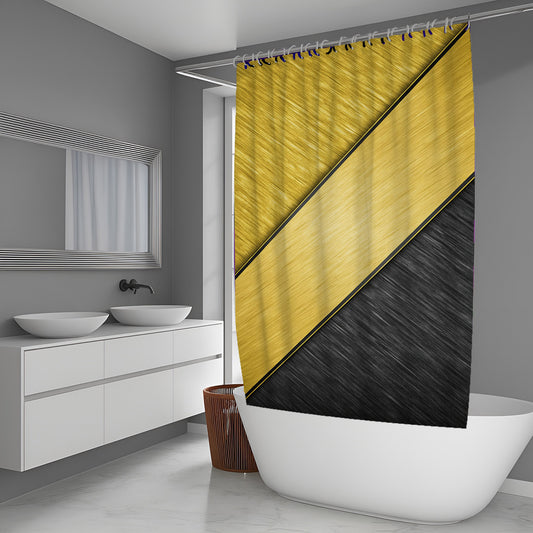 Rain Fiber Abstract And Pattern Shower Curtains