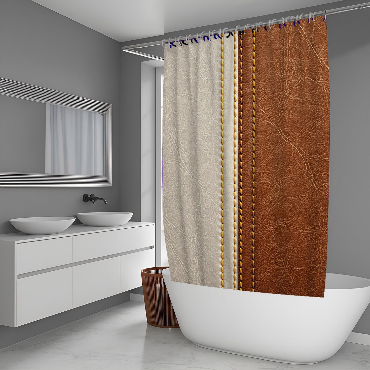 Raw Bloom Abstract And Pattern Shower Curtains