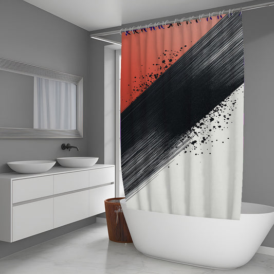 Root Lumen Abstract And Pattern Shower Curtains