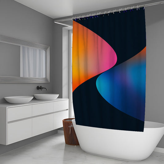 Root Static Abstract And Pattern Shower Curtains