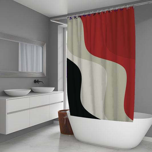 Rusted Light Abstract And Pattern Shower Curtains