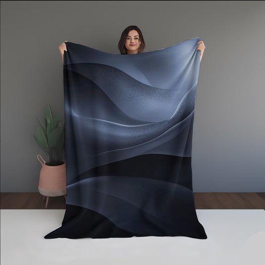 Soft Grain Abstract And Pattern Doormats dual-sided blanket, featuring modern stitched patterns and soft, reversible micro-fiber fabric.