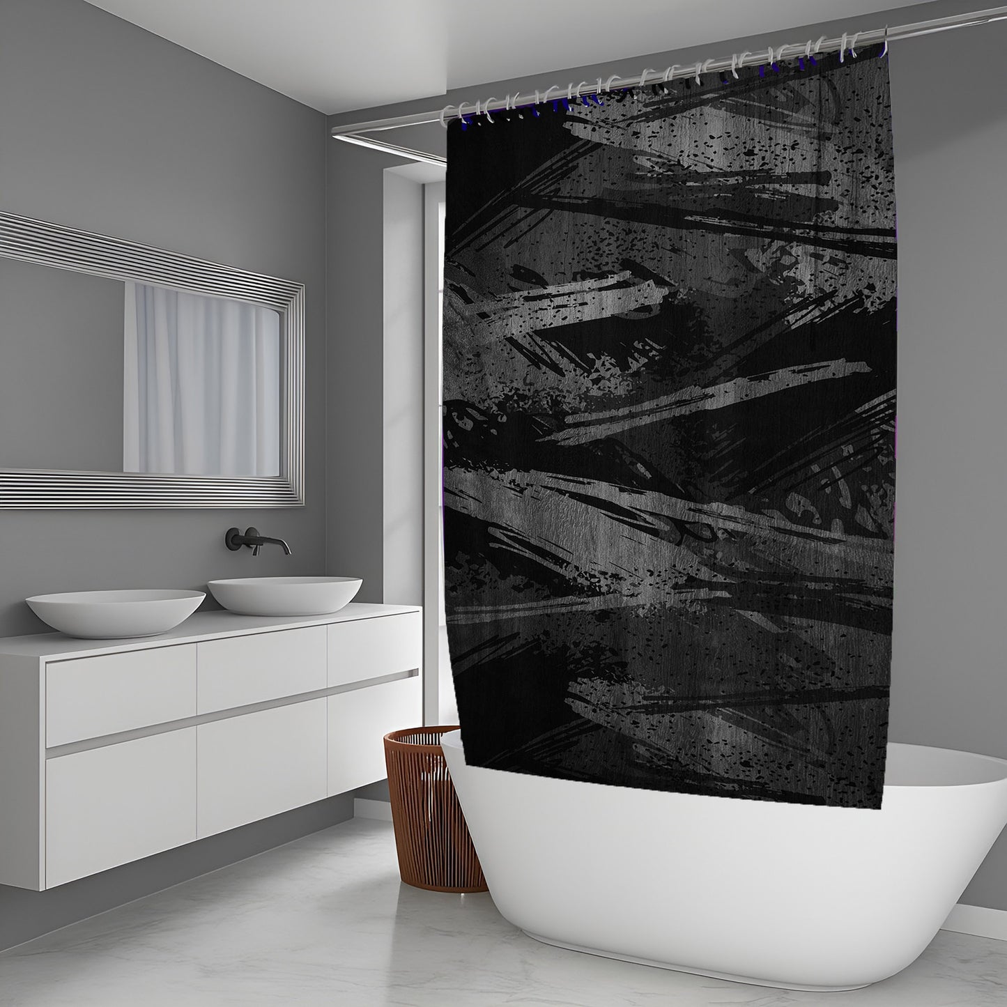 Solar Pulse Abstract And Pattern Shower Curtains