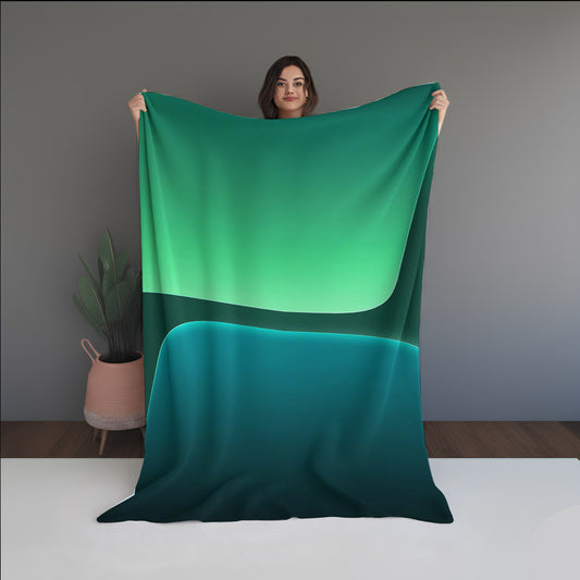 Static Thread Abstract And Pattern Doormats dual-sided blanket, featuring modern stitched patterns and soft, reversible micro-fiber fabric.