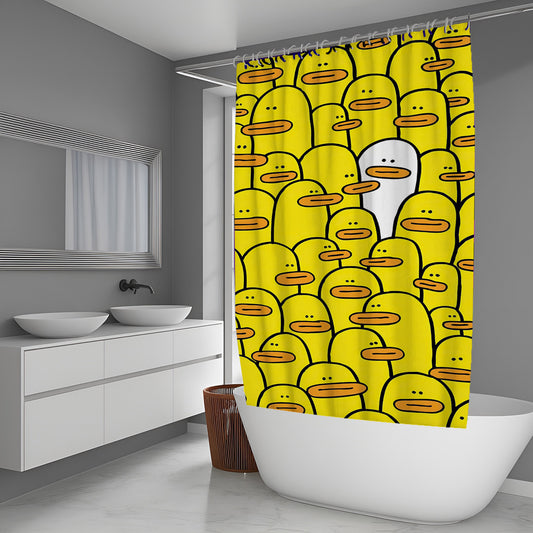 Sterling Doodle Shower Curtains