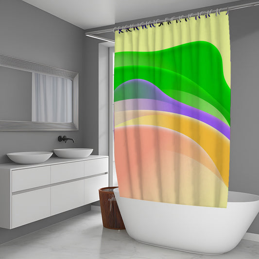 Stone Cloud Abstract And Pattern Shower Curtains