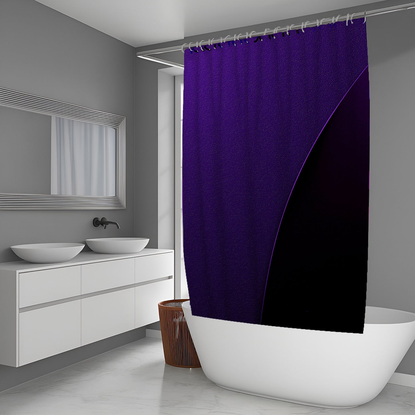 Twilight Scatter Abstract And Pattern Shower Curtains