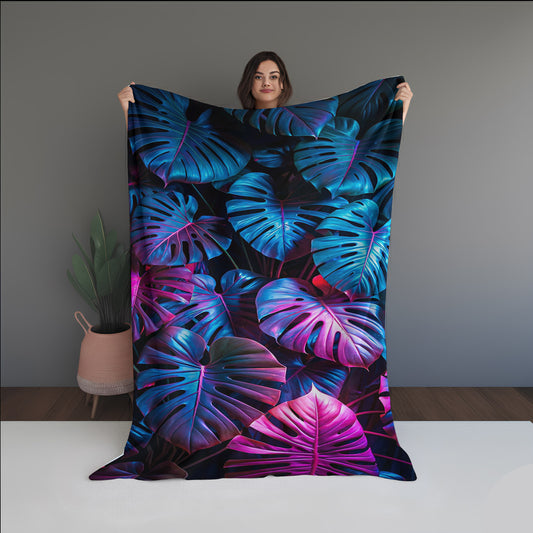 Wave Silk Abstract And Pattern Doormats dual-sided blanket, featuring modern stitched patterns and soft, reversible micro-fiber fabric.