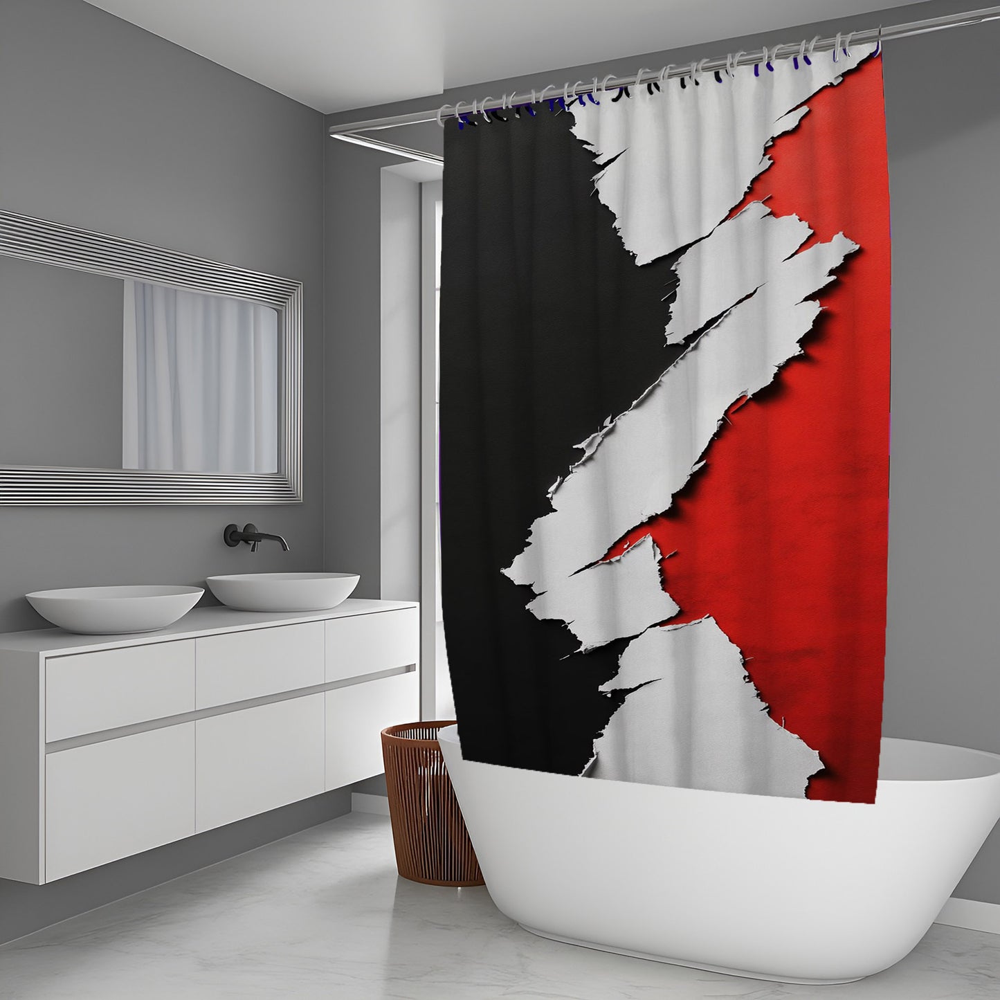 Whisper Bloom Abstract And Pattern Shower Curtains