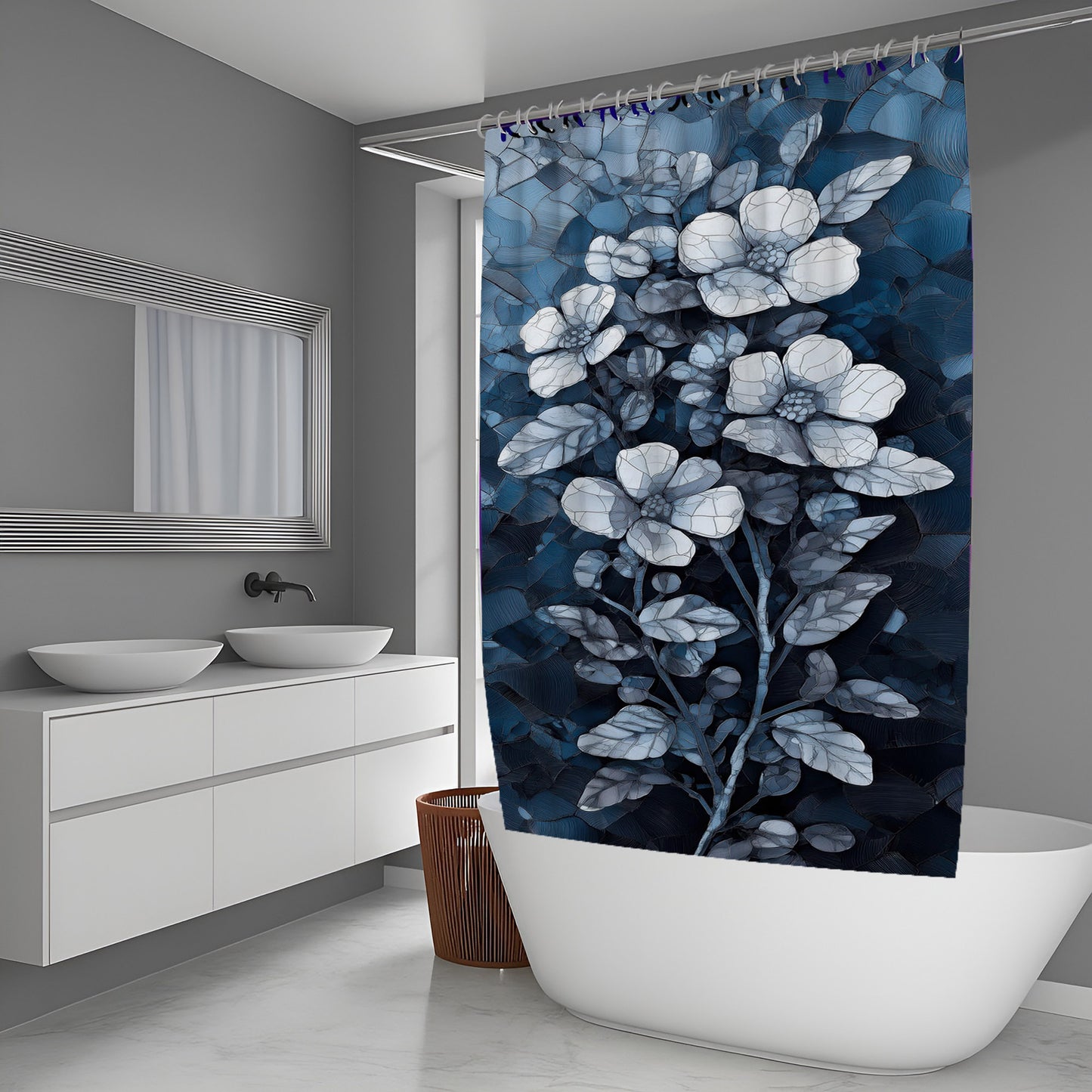 Wild Fiber Abstract And Pattern Shower Curtains